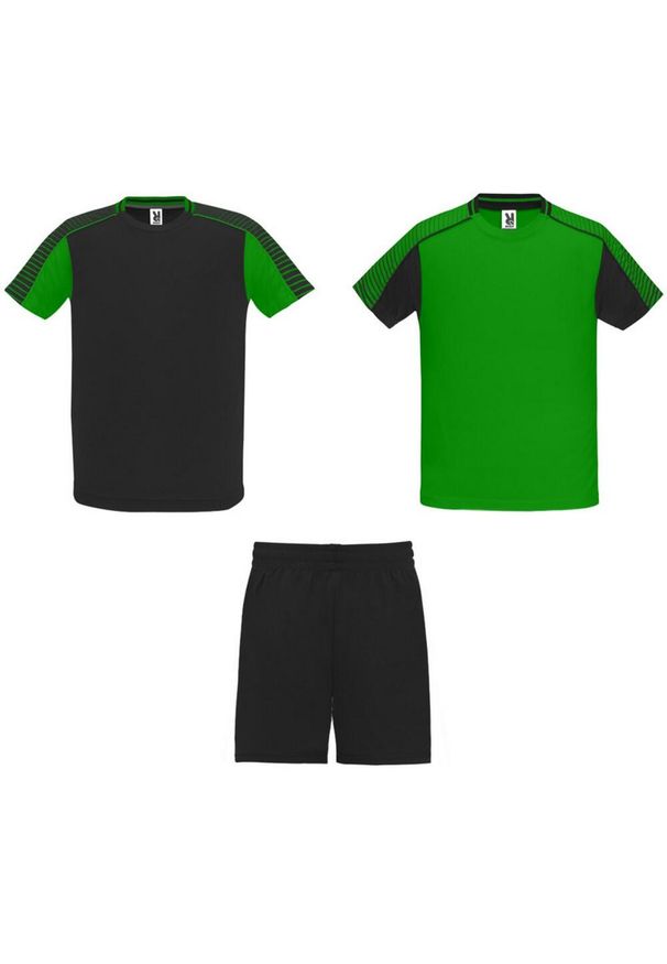 ROLY - Zestaw Sportowy Juve Dla Dorosłych Unisex. Kolor: zielony, czarny, wielokolorowy. Sport: turystyka piesza