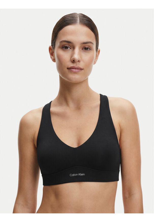 Calvin Klein Performance Biustonosz sportowy LVGWF5K147 Czarny. Kolor: czarny. Materiał: syntetyk