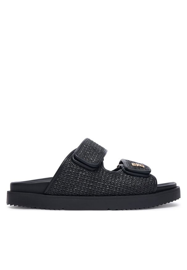 TOMMY HILFIGER - Klapki Tommy Hilfiger. Kolor: czarny
