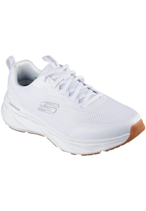 skechers - Buty sportowe męskie Skechers Edgeride Rekze. Kolor: biały. Materiał: materiał
