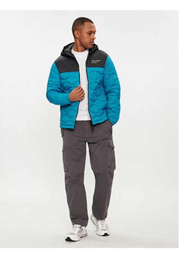 Jack & Jones - Jack&Jones Kurtka przejściowa Noah 12249442 Niebieski Regular Fit. Kolor: niebieski. Materiał: syntetyk