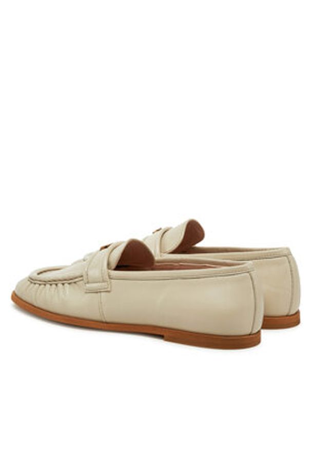 Pinko - PINKO Mokasyny Naty 02 SD0349 P003 Beżowy. Kolor: beżowy. Materiał: skóra