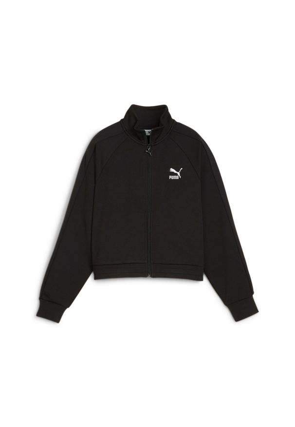 Bluza Sportowa Damska Puma T7 Track. Kolor: czarny. Sport: joga i pilates