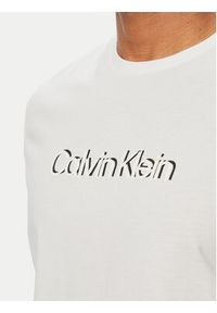 Calvin Klein T-Shirt SS 30s EU LV04LG809G Biały Slim Fit. Kolor: biały. Materiał: bawełna #4