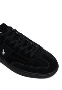 Polo Ralph Lauren Sneakersy Bedford 809P13079001 Czarny. Kolor: czarny. Materiał: zamsz, skóra #4