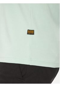 G-Star RAW - G-Star Raw T-Shirt Old Skool D25967-C812 Zielony Regular Fit. Kolor: zielony. Materiał: bawełna #5