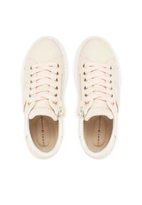 TOMMY HILFIGER - Tommy Hilfiger Sneakersy Low Cut Lace-Up Sneake 3A9-33745-1439 Różowy. Kolor: różowy. Materiał: skóra #6