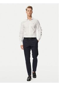 TOMMY HILFIGER - Tommy Hilfiger Koszula MW0MW43747 Biały Regular Fit. Kolor: biały. Materiał: bawełna #3