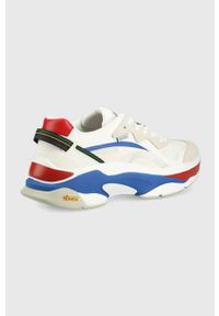 PS PAUL SMITH - PS Paul Smith sneakersy ZHONGB kolor biały. Nosek buta: okrągły. Zapięcie: sznurówki. Kolor: biały. Materiał: guma
