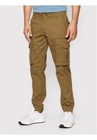 Only & Sons Spodnie materiałowe Kim 22020490 Brązowy Regular Fit. Kolor: brązowy. Materiał: bawełna #1