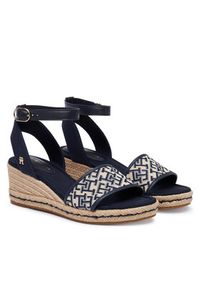 TOMMY HILFIGER - Tommy Hilfiger Espadryle Th Mid Espad FW0FW09519 Granatowy. Kolor: niebieski. Materiał: materiał #3