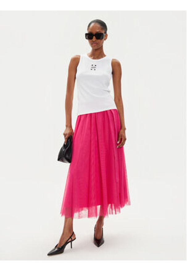 JOOP! Top 58 JW243JE423 30042835 Biały Regular Fit. Kolor: biały. Materiał: bawełna