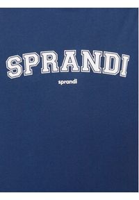 Sprandi T-Shirt SP3-TSM013 Granatowy Regular Fit. Kolor: niebieski. Materiał: bawełna #5