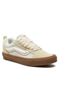 Vans Tenisówki Knu Skool VN0009QCDBS1 Beżowy. Kolor: beżowy. Materiał: materiał #2