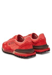 Lacoste Sneakersy 7-49SMA0002 Czerwony. Kolor: czerwony. Materiał: skóra, zamsz
