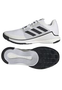 Adidas - Buty do siatkówki adidas CrazyFlight M HP3355 białe. Zapięcie: sznurówki. Kolor: biały. Materiał: syntetyk. Szerokość cholewki: normalna. Model: Adidas Crazy. Sport: siatkówka #2