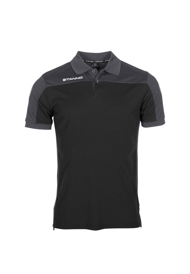 STANNO - Polo Stanno Pride. Typ kołnierza: polo. Kolor: czarny. Materiał: poliester. Styl: elegancki