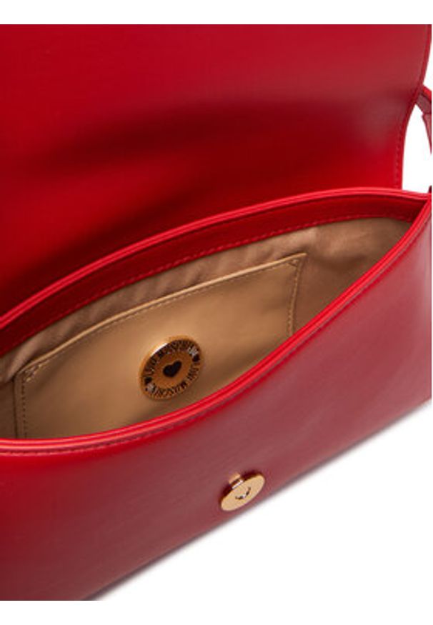 Love Moschino - LOVE MOSCHINO Torebka JC4058PP1NLO0500 Czerwony. Kolor: czerwony. Materiał: skórzane