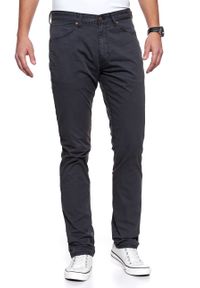 Wrangler - WRANGLER GREENSBORO BLACK W15QLL80K. Materiał: materiał