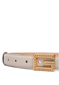 Guess Pasek Damski BW9275 P5425 Beżowy. Kolor: beżowy. Materiał: skóra #2