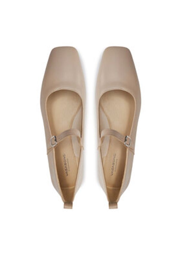 Vagabond Shoemakers Baleriny Delia 5307-401-02 Beżowy. Kolor: beżowy. Materiał: skóra