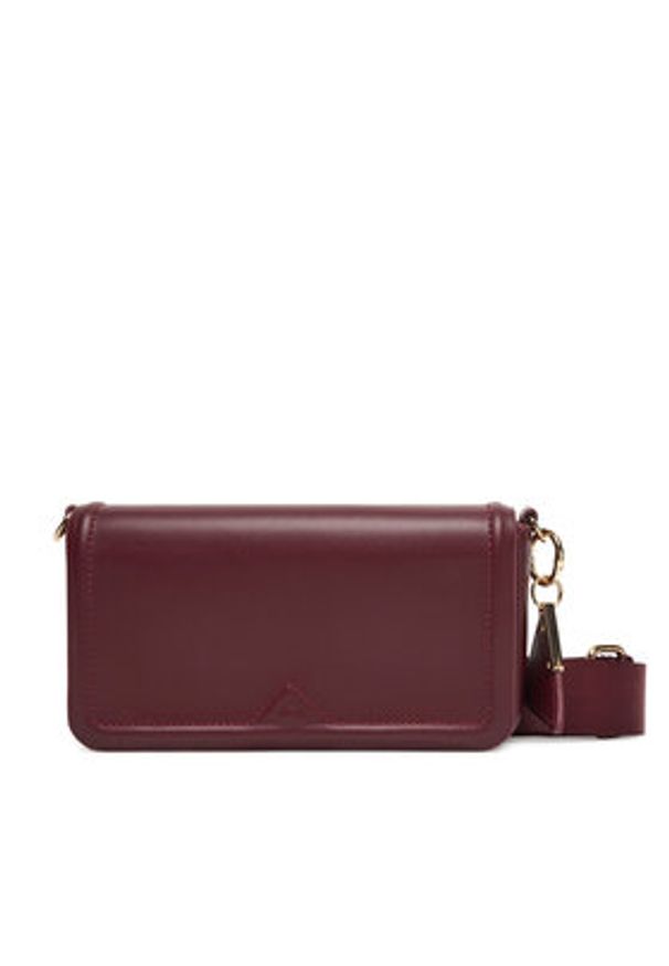 Aldo Torebka Gwendy 14141566 Bordowy. Kolor: czerwony. Materiał: skórzane