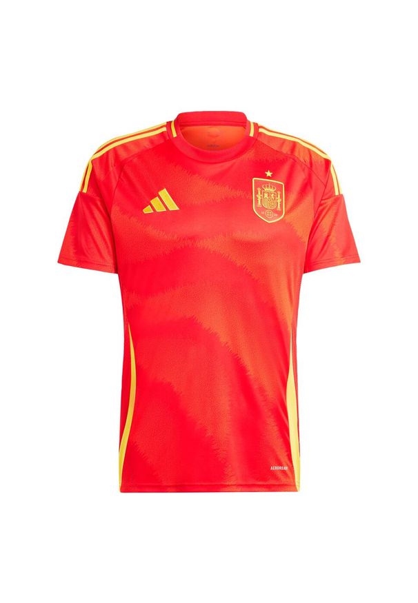 Adidas - Koszulka Spain 24 Home. Kolor: czerwony. Materiał: materiał