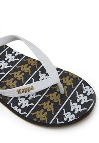 Kappa Japonki 371D2UW White - Black - Green Military Kolorowy. Materiał: materiał, syntetyk. Wzór: kolorowy