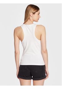 Calvin Klein Jeans Top J20J220765 Biały Regular Fit. Kolor: biały. Materiał: bawełna