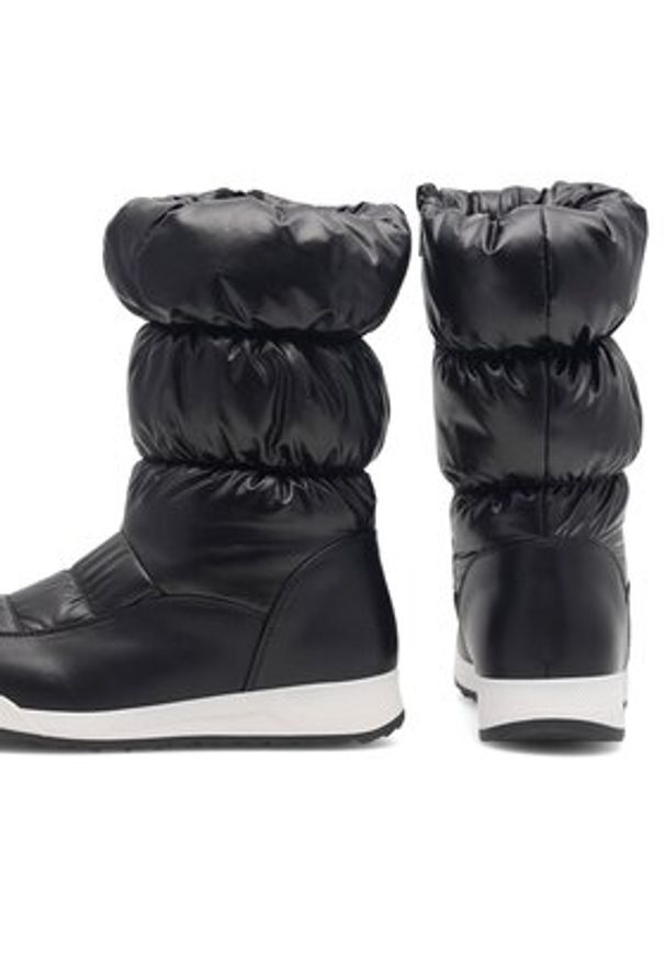 Clara Barson Śniegowce Ljujo WSS21007-02 Czarny. Kolor: czarny. Materiał: materiał