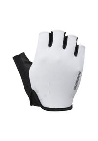 SHIMANO - Krótkie rękawice Shimano Airway. Kolor: biały. Sport: kolarstwo #1