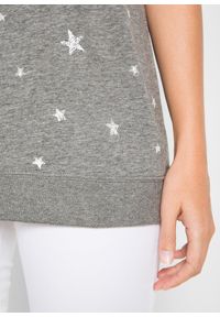 bonprix - Lekki shirt bawełniany, krótki rękaw. Kolor: szary. Materiał: bawełna. Długość rękawa: krótki rękaw. Długość: krótkie #3