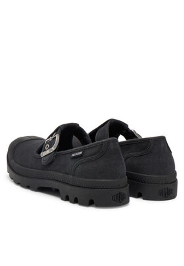 Palladium Półbuty Pampa M-Jane Washed 94475-008-M Czarny. Kolor: czarny. Materiał: materiał
