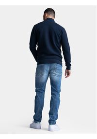 Petrol Industries Bluza M-1040-SWC309 Granatowy Regular Fit. Kolor: niebieski. Materiał: bawełna, syntetyk #2