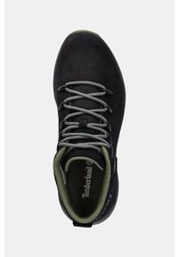 Sneakersy męskie Timberland Sprint Trekker MID LACE UP SNEAKER BLACK NUBUCK. Kolor: czarny. Materiał: nubuk. Sport: bieganie #5