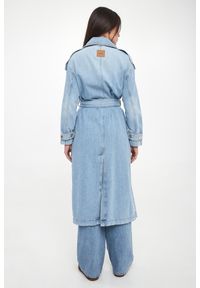 Liu Jo - Płaszcz damski jeansowy LIU JO. Materiał: jeans #4