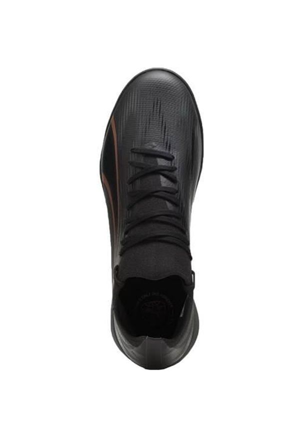 Buty piłkarskie męskie Puma Ultra Match Tt. Zapięcie: sznurówki. Kolor: czarny. Materiał: tkanina, materiał, syntetyk. Szerokość cholewki: normalna. Sport: piłka nożna