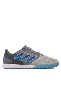 Adidas - adidas Buty do piłki nożnej Top Sala Competition Indoor Boots IE7551 Szary. Kolor: szary