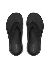 skechers - Skechers Japonki Go Walk Flex Sandal-Vallejo 229202/BBK Czarny. Kolor: czarny #6