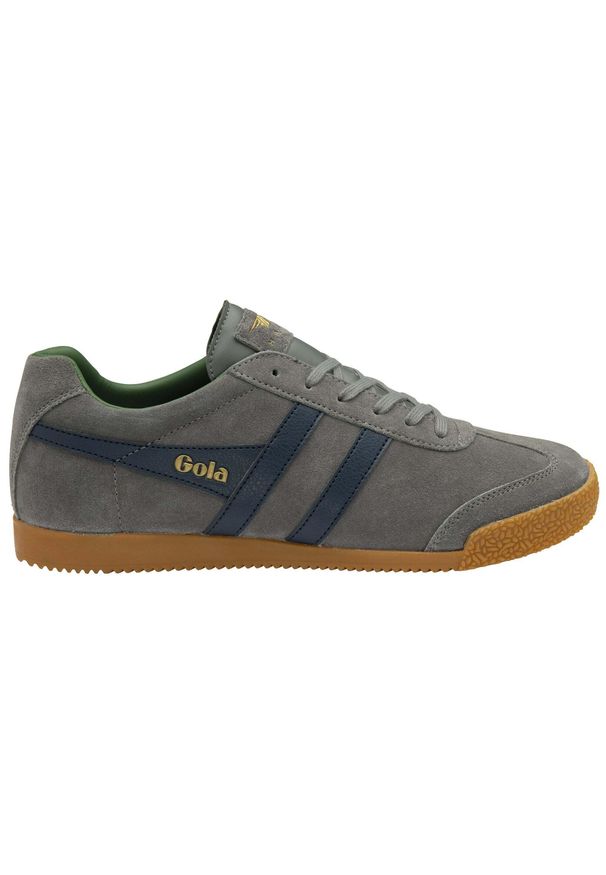 Sneakersy Gola Harrier Suede. Kolor: niebieski. Sport: fitness