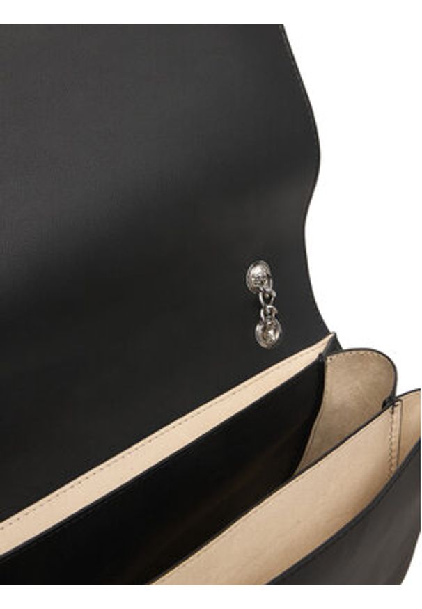 Love Moschino - LOVE MOSCHINO Torebka JC4192PP0NKD000B Czarny. Kolor: czarny. Materiał: skórzane