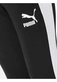 Puma Spodnie dresowe Iconic T7 530098 Czarny Regular Fit. Kolor: czarny. Materiał: dresówka, bawełna #5