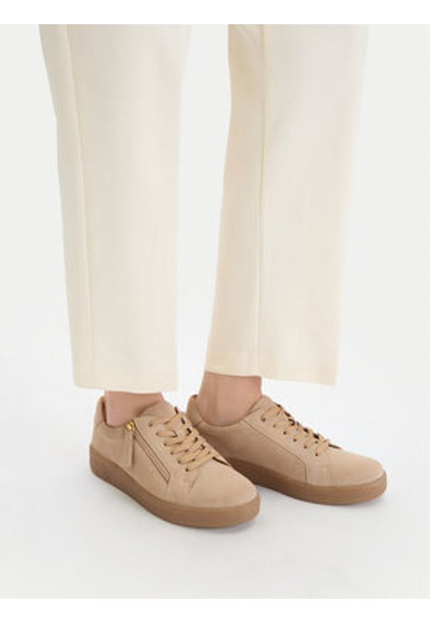 Go Soft Półbuty CEO-WI16-DACIA-01 Beżowy. Kolor: beżowy. Materiał: zamsz, skóra