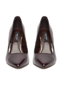 Nine West Szpilki CEO-AMANI-01 Bordowy. Kolor: czerwony. Materiał: syntetyk, materiał. Obcas: na szpilce #3