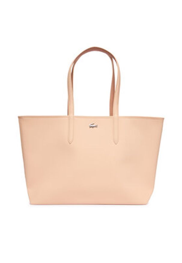 Lacoste Torebka Anna NF2142AA Różowy. Kolor: różowy. Materiał: skórzane
