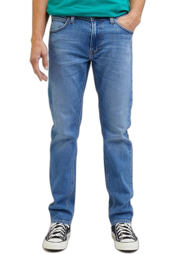 Lee - LEE DAREN ZIP FLY MĘSKIE SPODNIE JEANSOWE JEANS FADE OUT L707IAC19 112331694