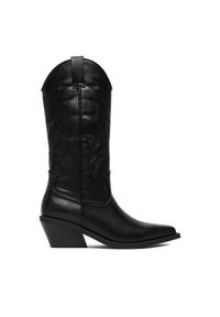 Jenny - JENNY Kowbojki CEO-R25AW01598 Czarny. Kolor: czarny. Materiał: materiał #1