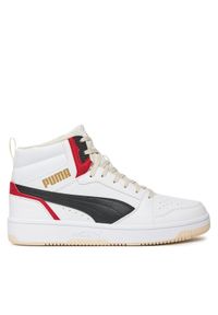 Puma Sneakersy Rebound V6 Dragon Year 395077 01 Biały. Kolor: biały. Materiał: skóra