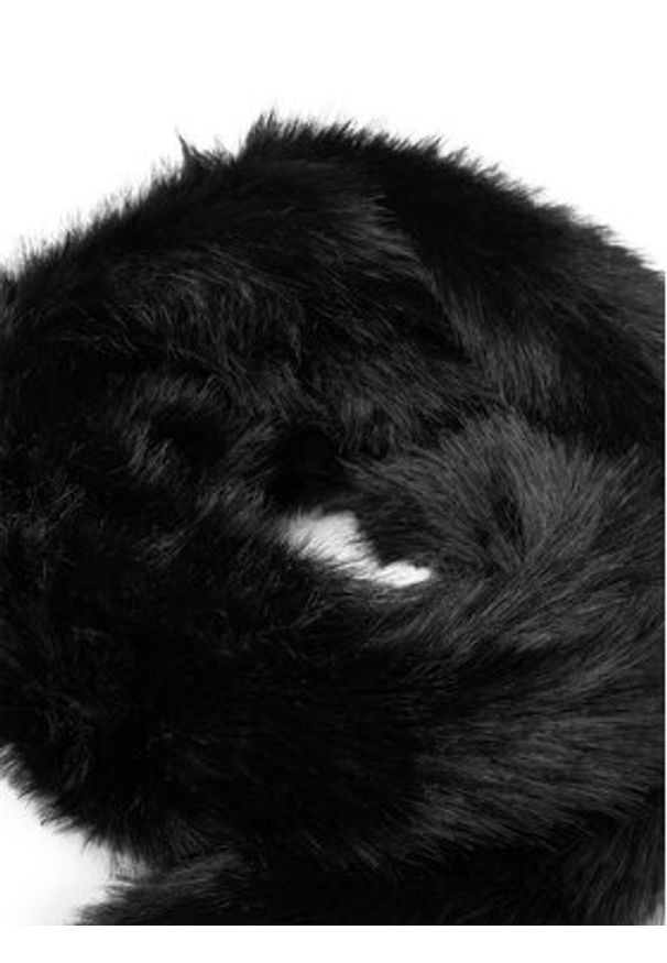 Guess Szalik AW5403 POL03 Czarny. Kolor: czarny. Materiał: poliester, materiał