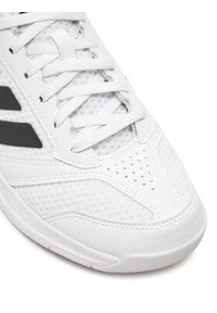 Adidas - adidas Buty halowe Ligra 8 Indoor Shoes IH8118 Biały. Kolor: biały. Materiał: materiał #3